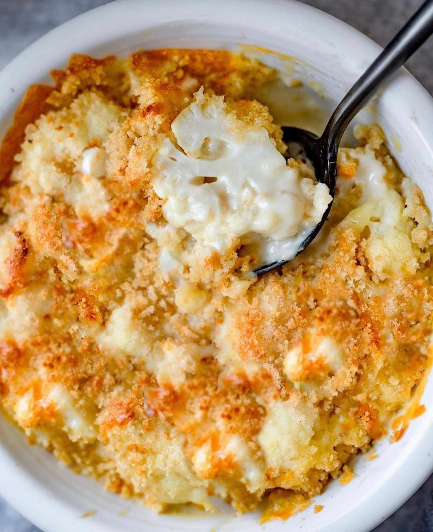 Vegan Cauliflower Gratin Bowl