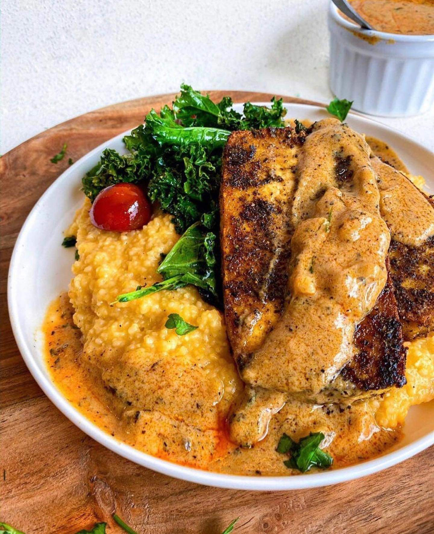 Blackened Tofu with Spices