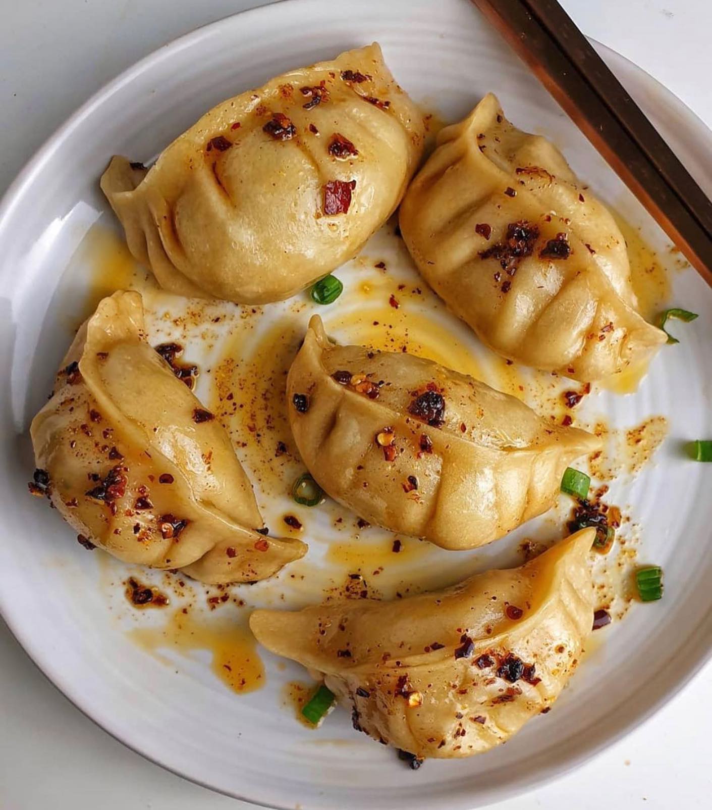 Vegan Miso Cauliflower Dumplings