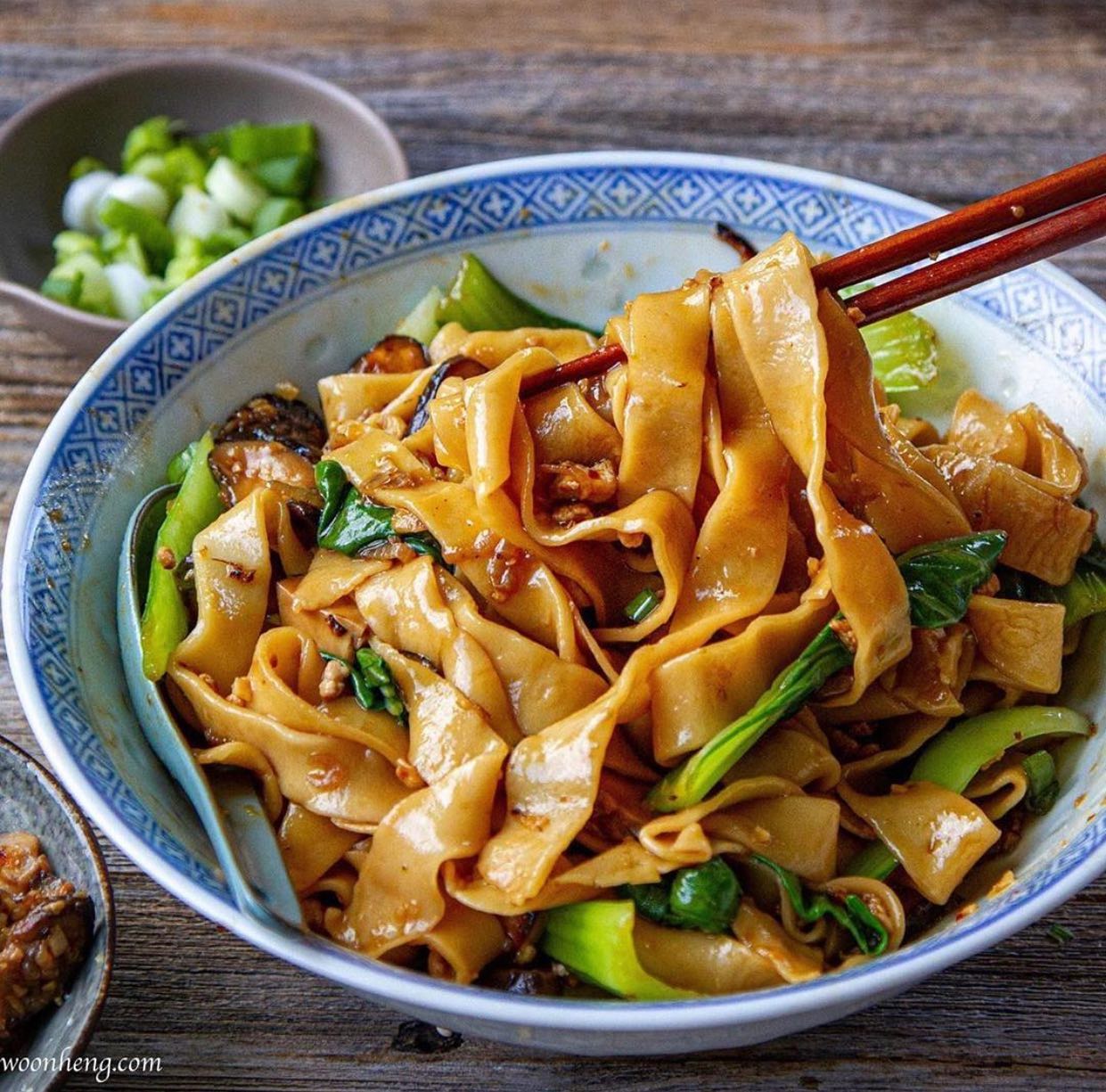 Handmade Vegan Noodles with Sauce