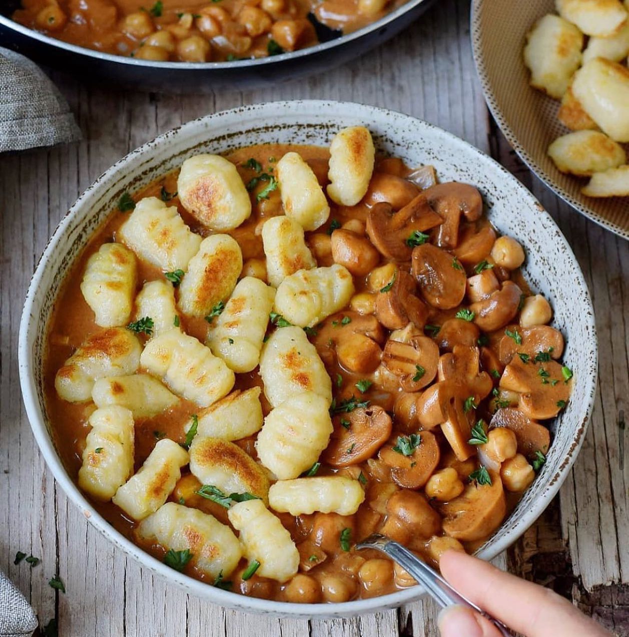 Homemade Potato Gnocchi with Chickpea Flour