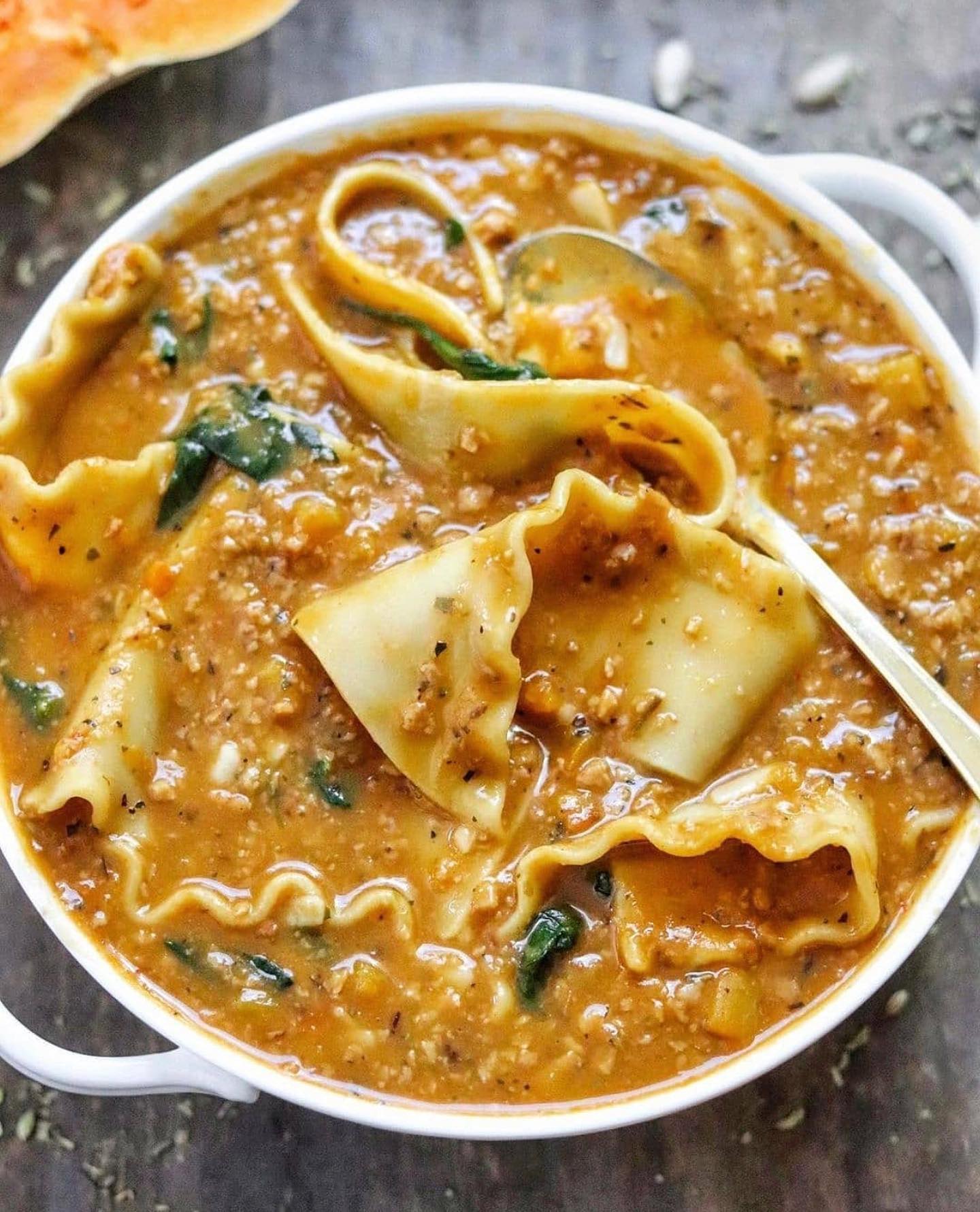 Creamy One Pot Butternut Squash Lasagna