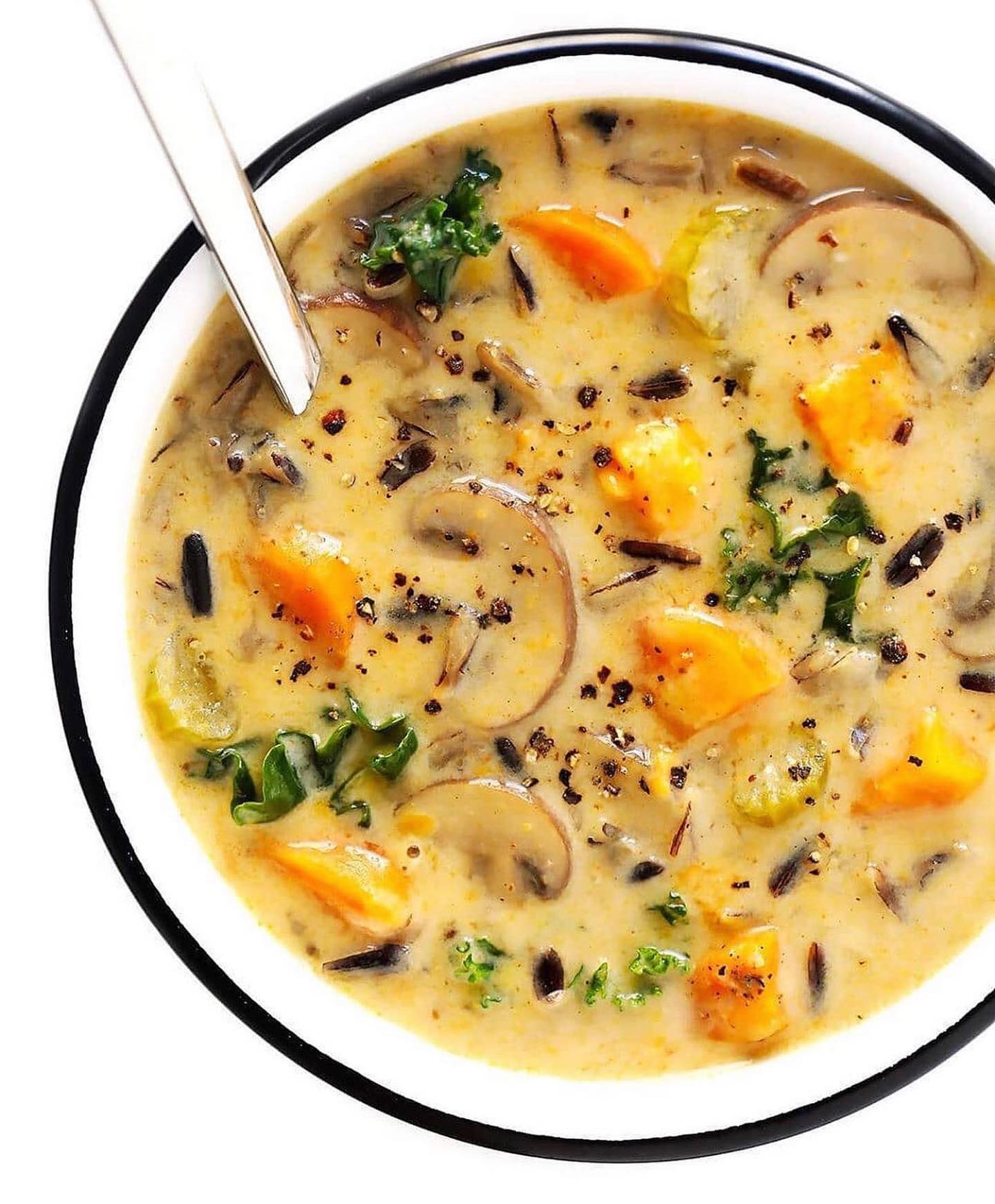 Vegan Wild Rice Soup
