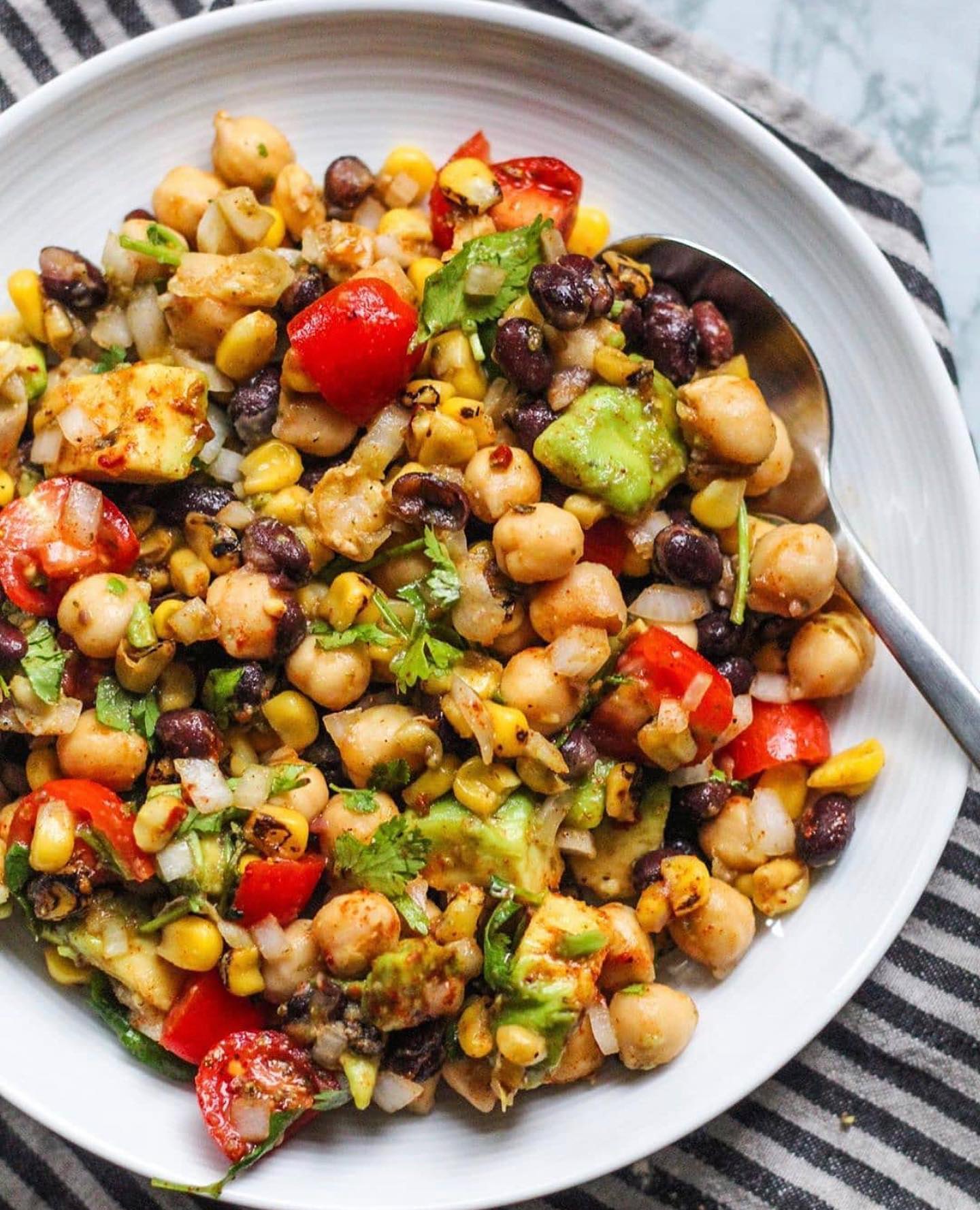 Chili Lime Bean Salad