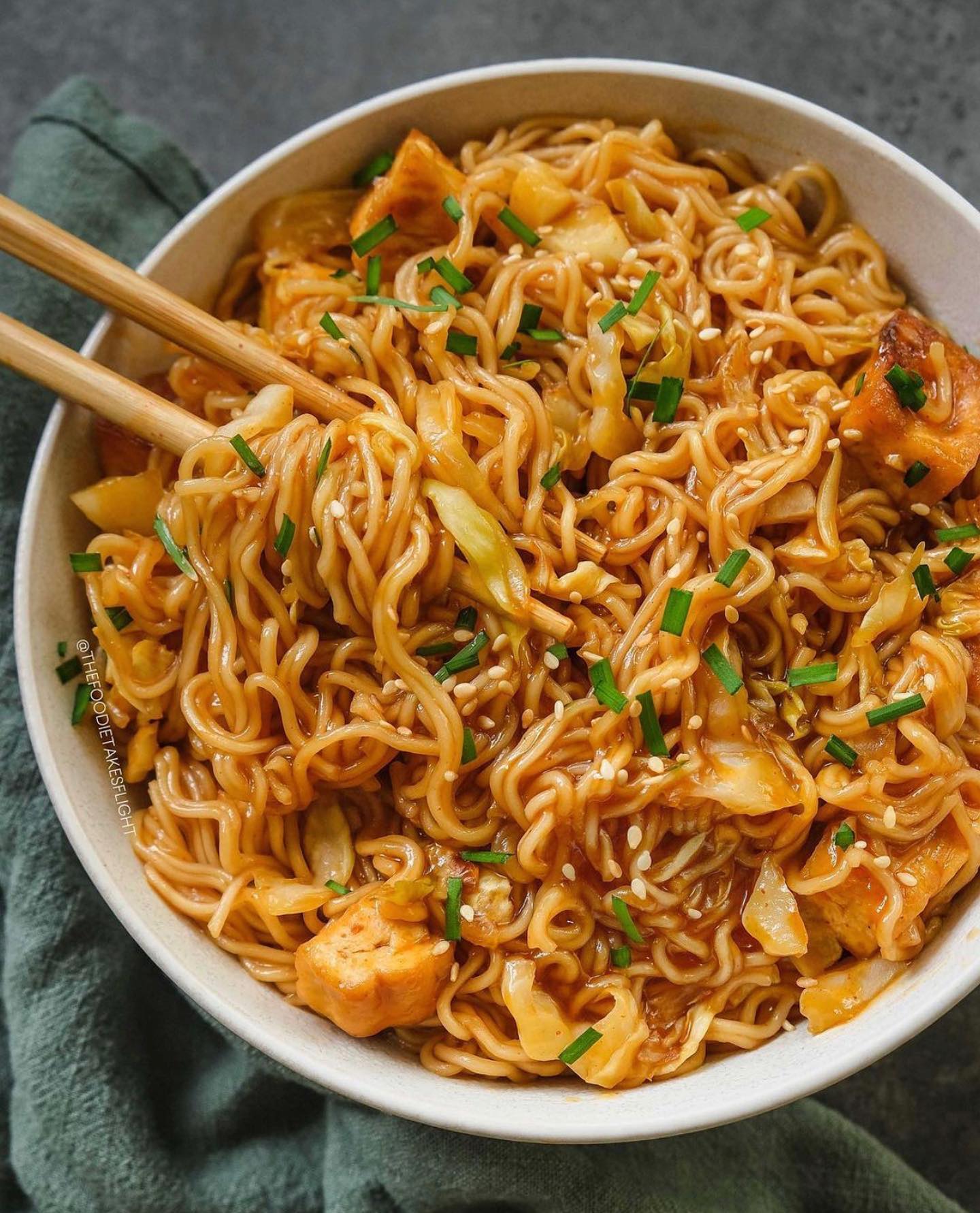 Sweet Spicy Saucy Noodles