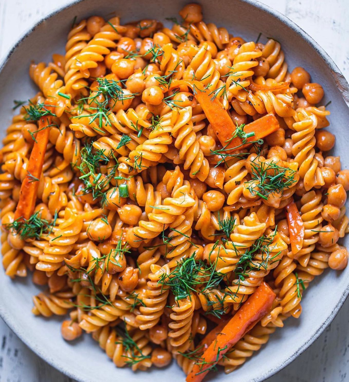 Simple Vegan Chickpea Pasta