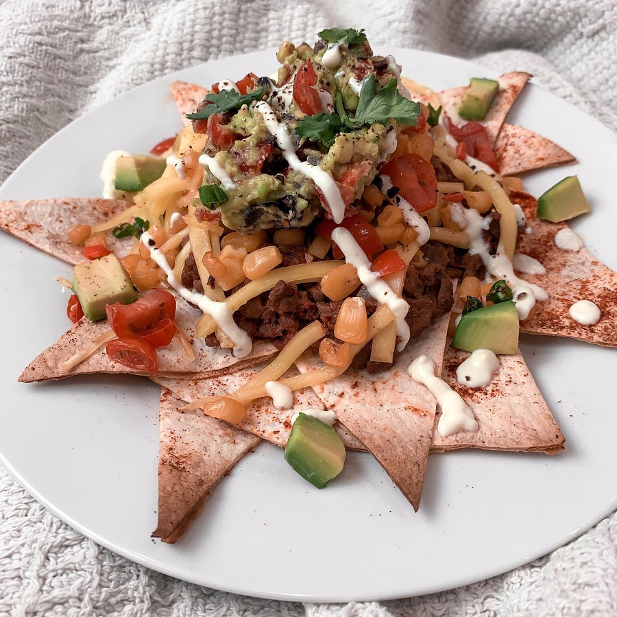 Easy Loaded Vegan Nachos