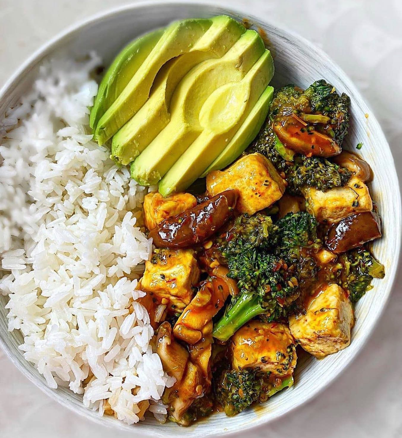 Tofu Vegetable and Mushroom Stir-Fry
