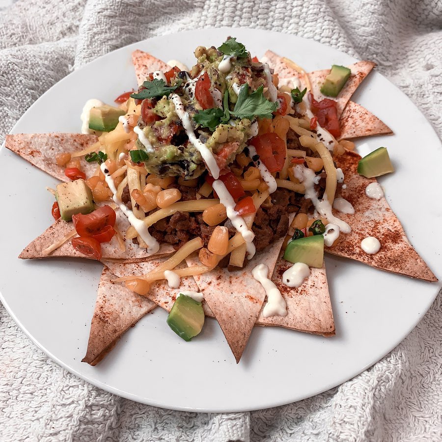 Easy Loaded Vegan Nachos