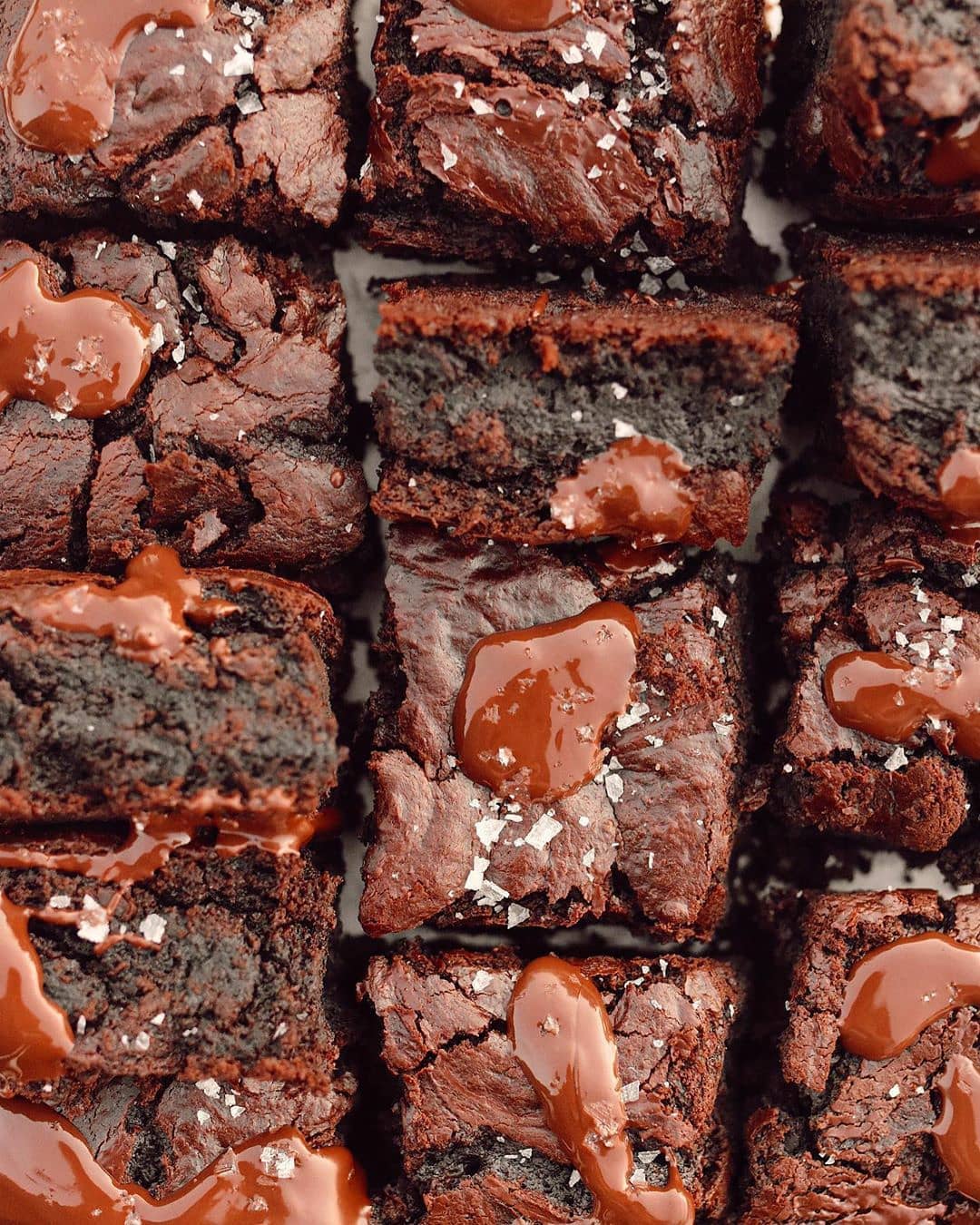 Vegan Fudge Brownies with Swirled Chocolate