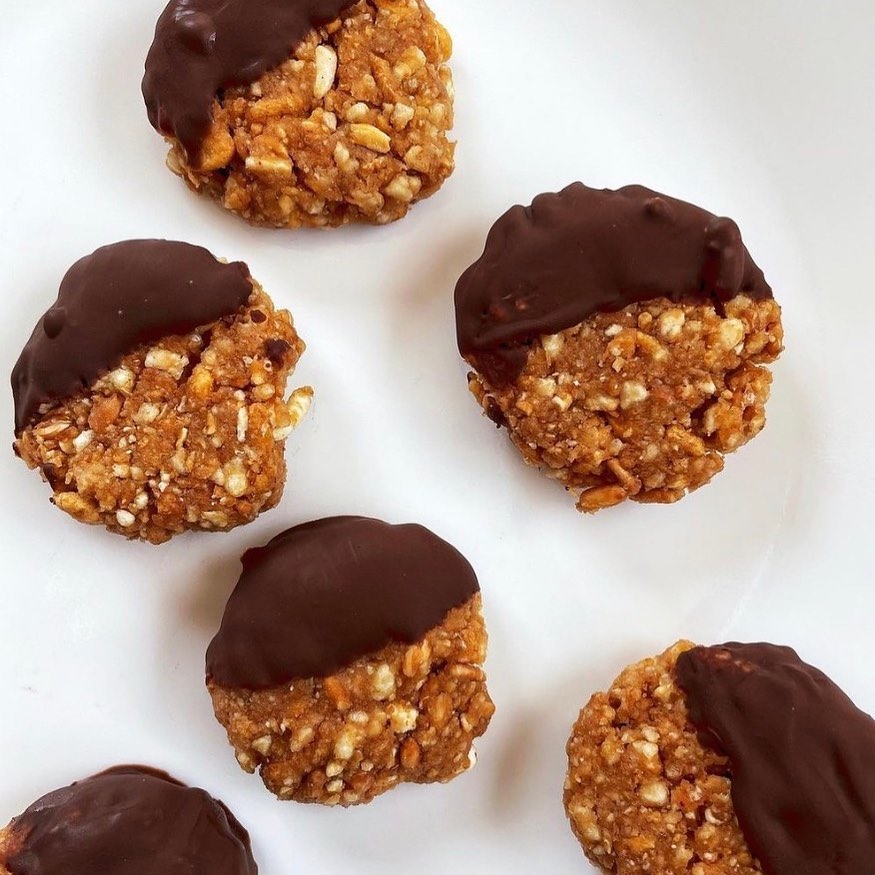 Simple No-Bake Cereal Cookies