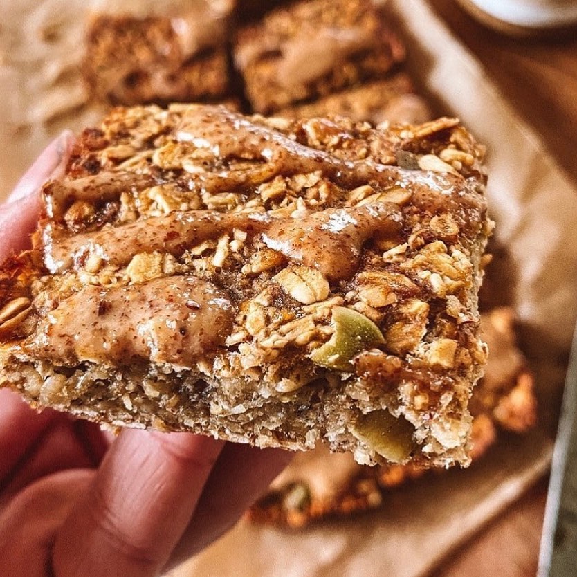 Simple Banana Oat Bars