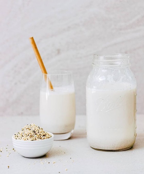 Simple Homemade Organic Hemp Milk