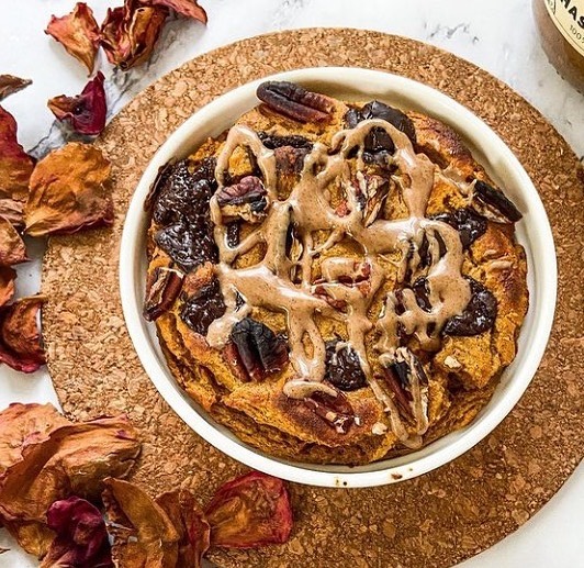 Single Serve Pumpkin Pie Mugcake