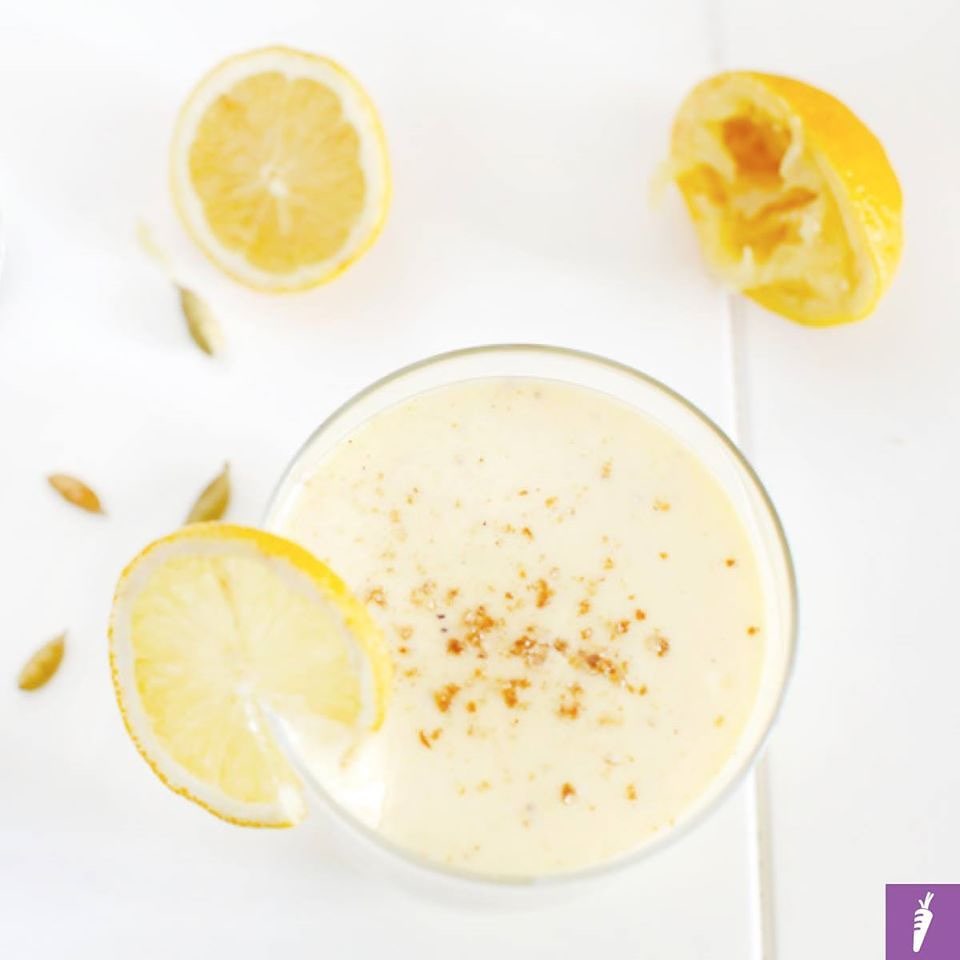 Refreshing Lemon Meringue Smoothie
