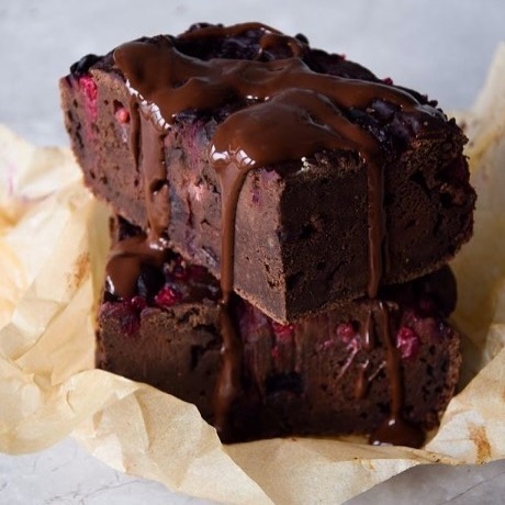 Double Chocolate Fudge Brownies