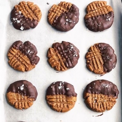 Homemade Peanut Butter Chocolate Cookies