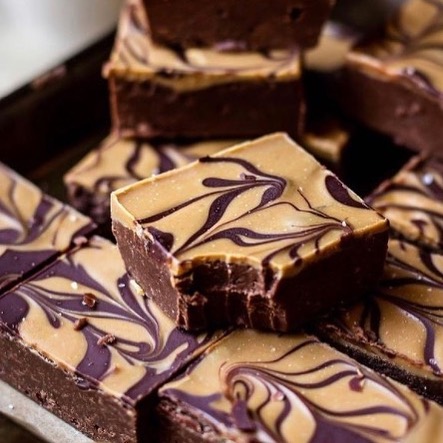 Healthier Peanut Butter Fudge