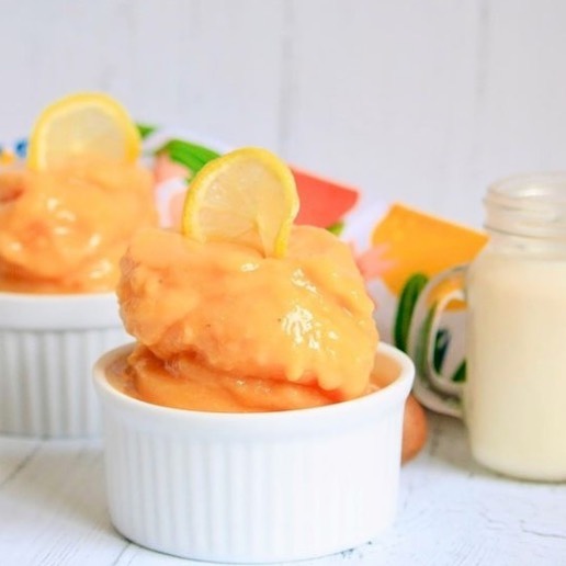 Simple Papaya Banana Nice Cream
