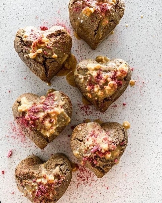 Pb and Raspberry Protein Hearts