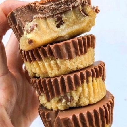 Healthy Cookie Dough Fudge