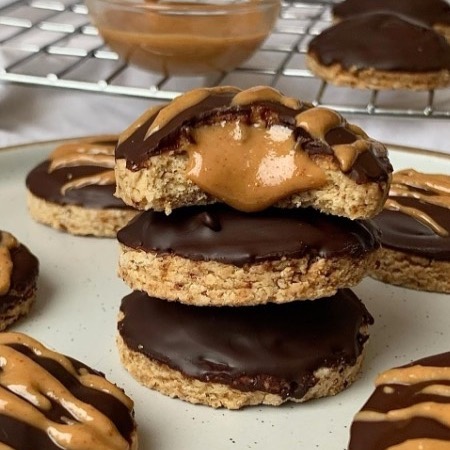 Peanut Butter-Filled Cookies