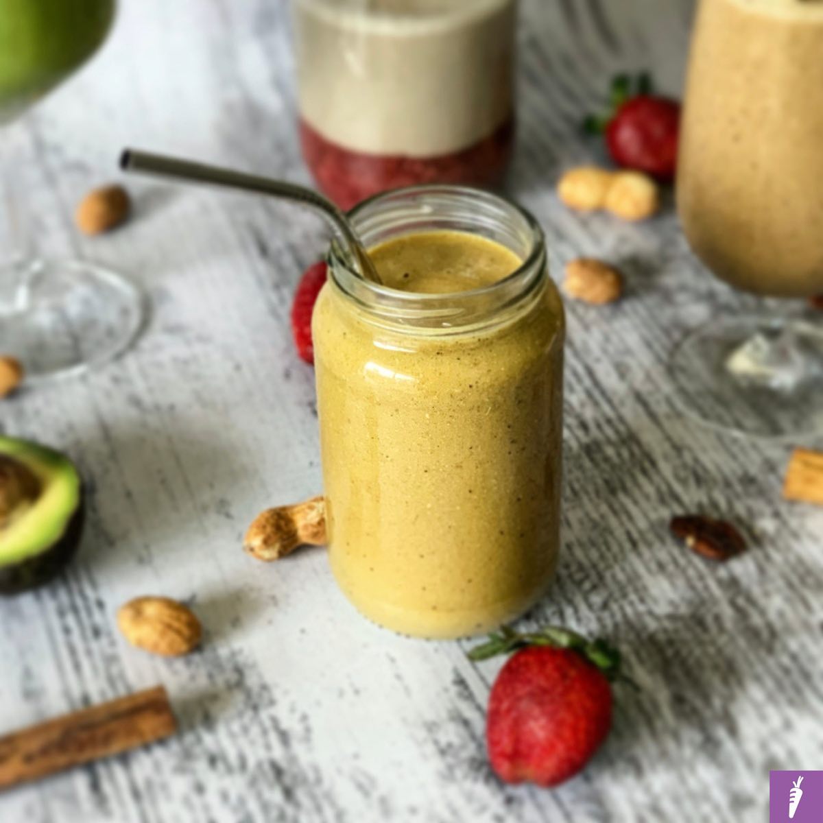 Gut Soothing Pumpkin Turmeric Smoothie