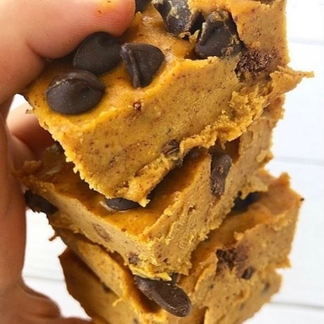 Pumpkin Cookie Dough Fudge