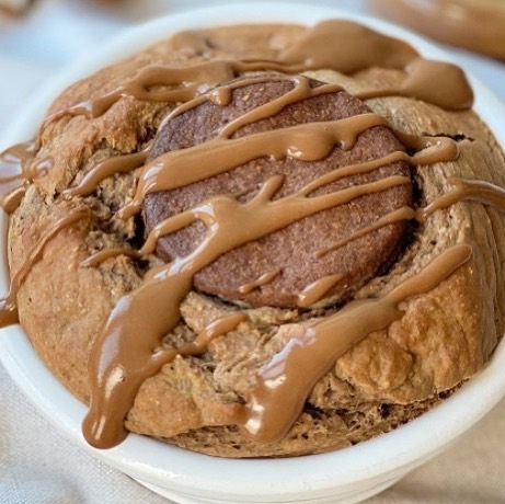 Chocolate Biscuit Baked Oats