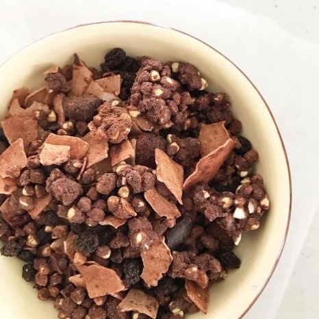 Healthy Homemade Chocolate Granola