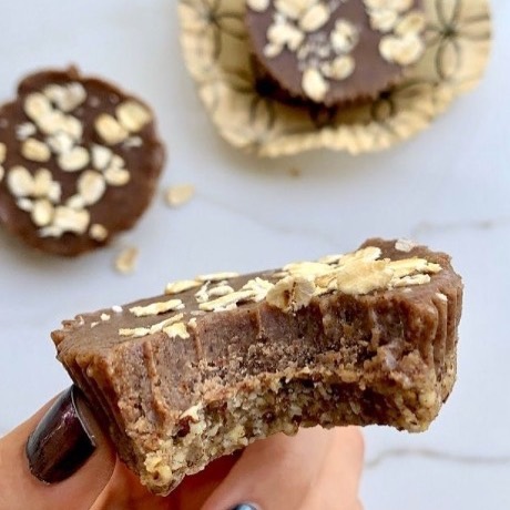No Bake Pecan Oat Cups