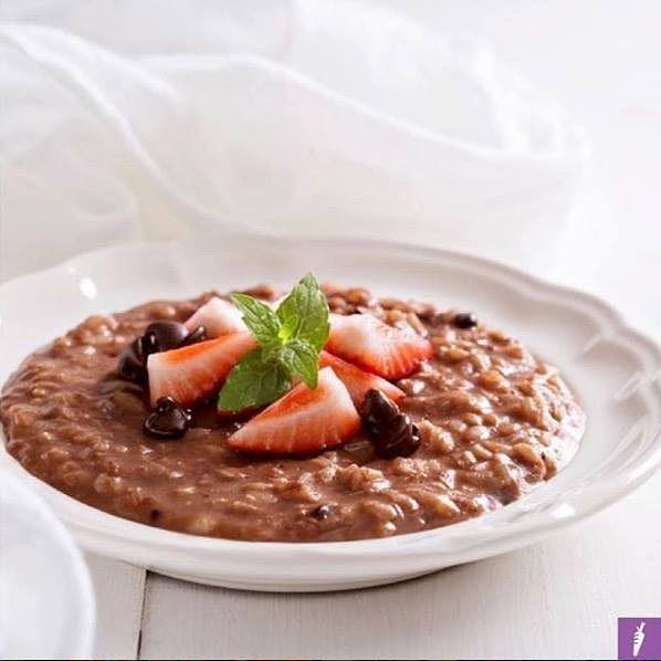 Chocolate Black Rice Pudding
