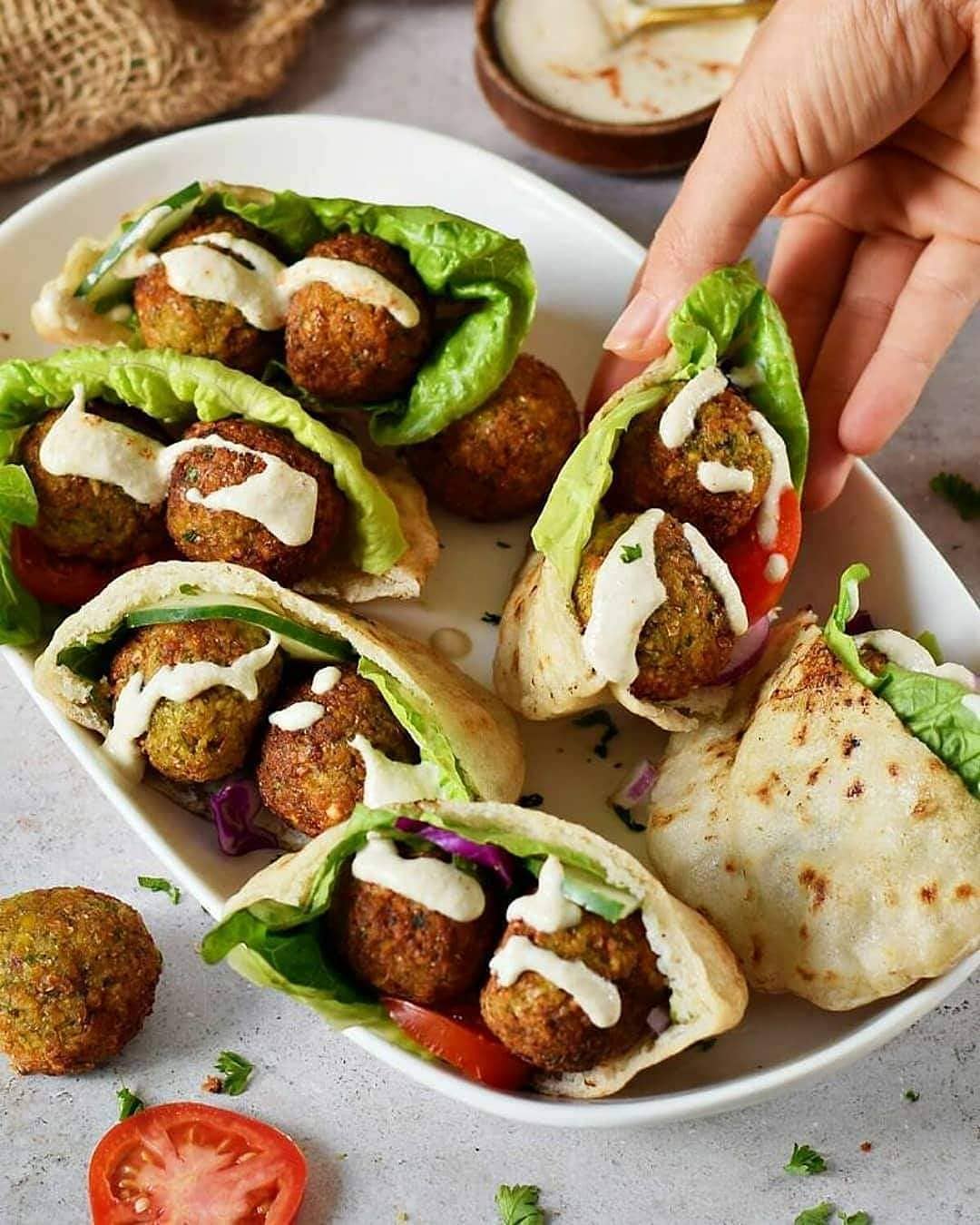 Easy Air Fryer Falafel Balls