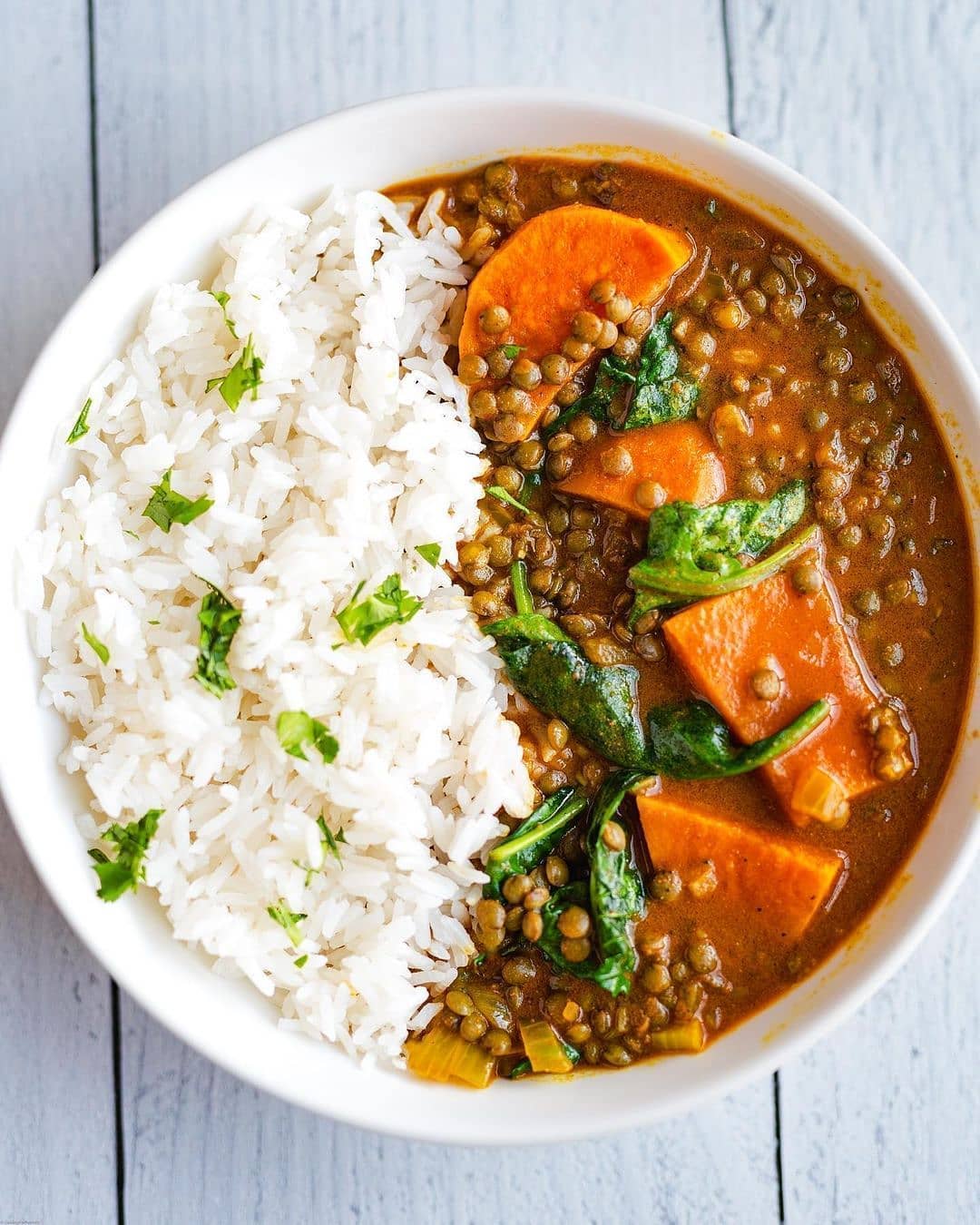 15-Minute Lentil and Vegetable Curry