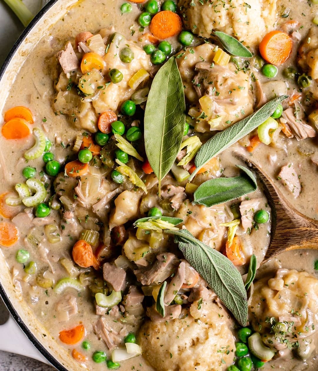 Vegan Gluten-Free Chicken and Dumplings