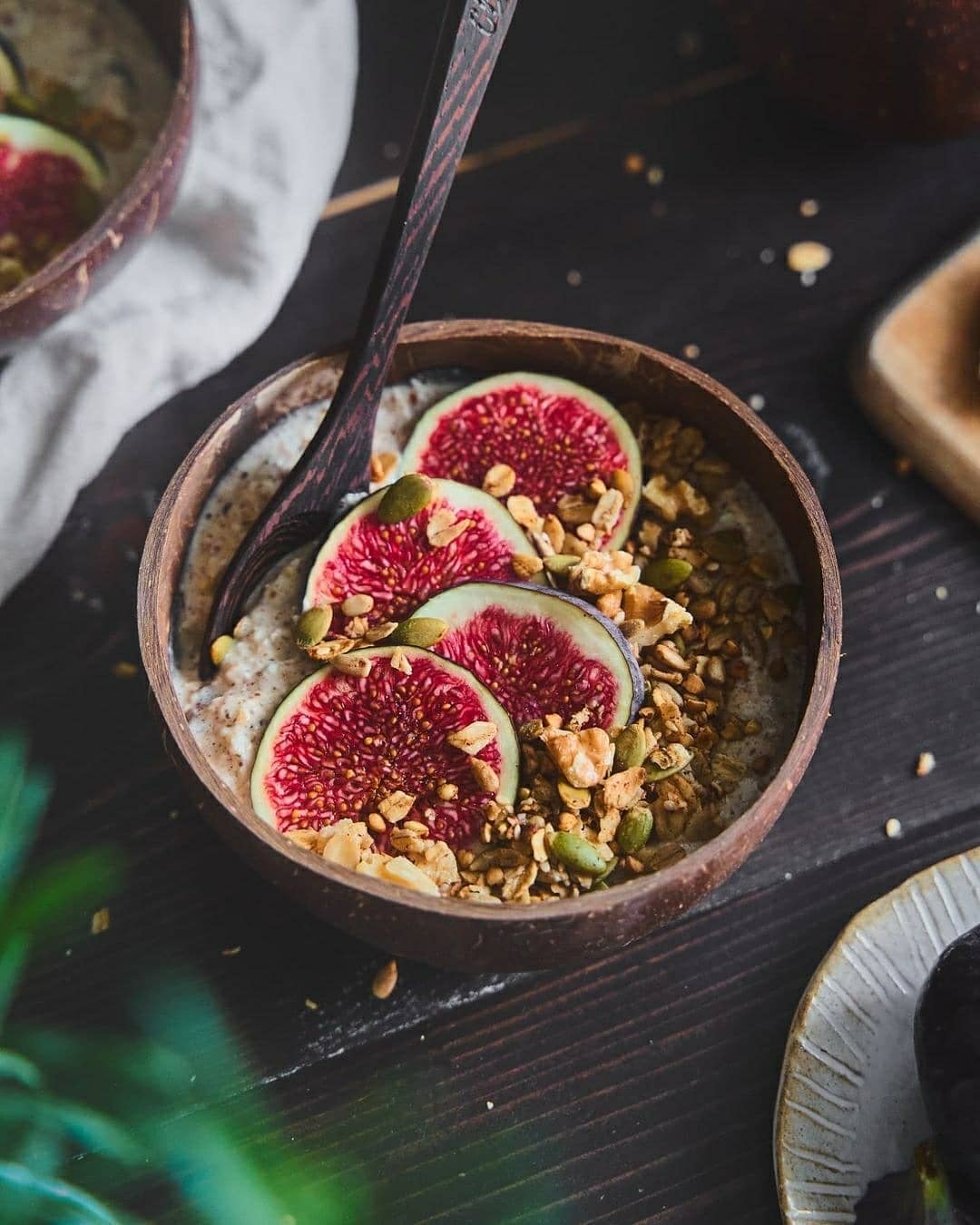 Tahini and Date Overnight Oats