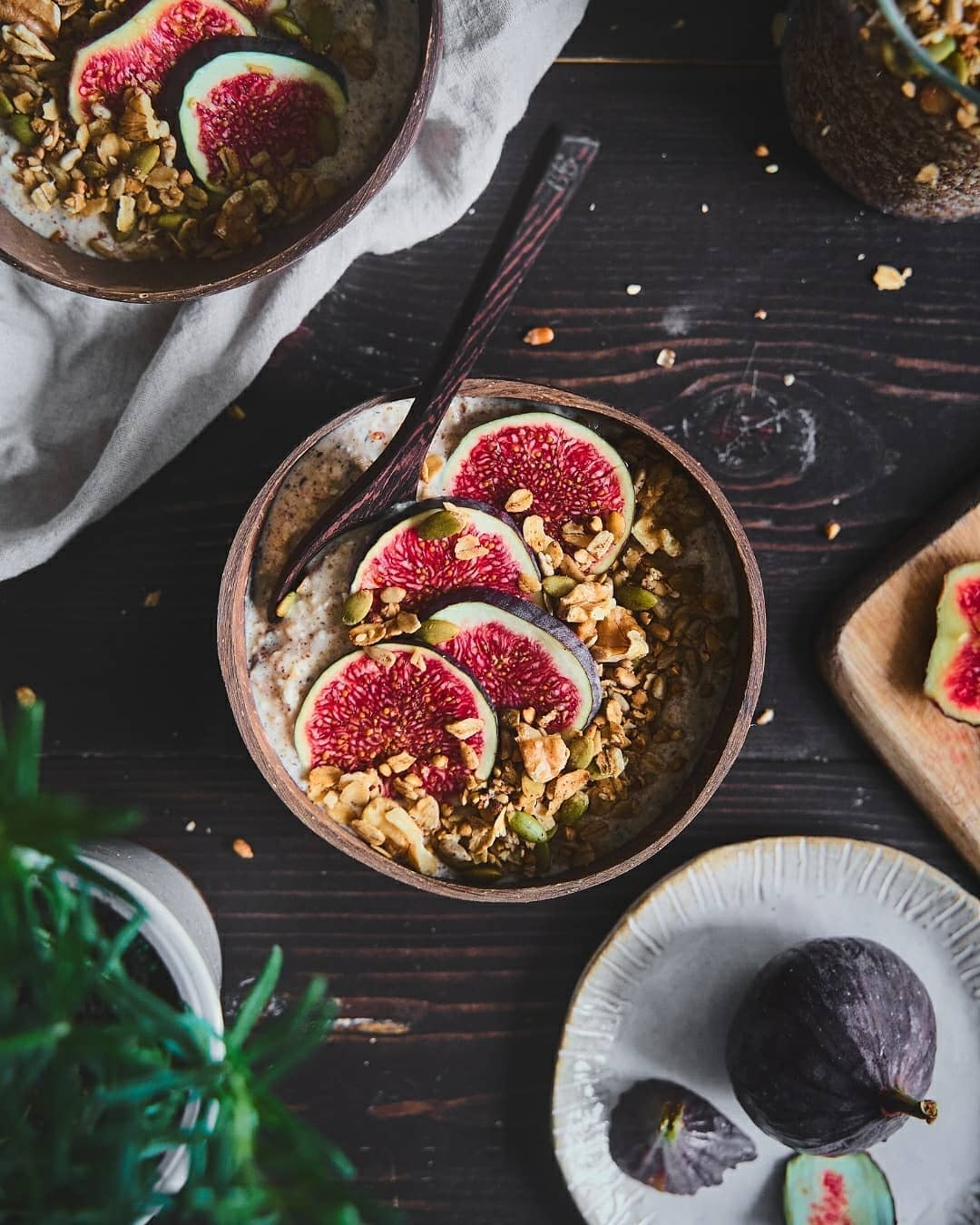 Tahini and Date Overnight Oats