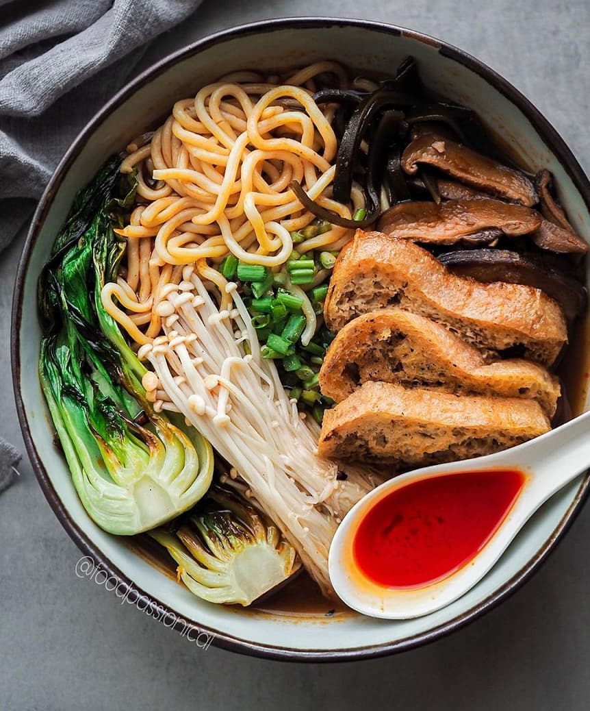 Spicy Vegan Shoyu Ramen