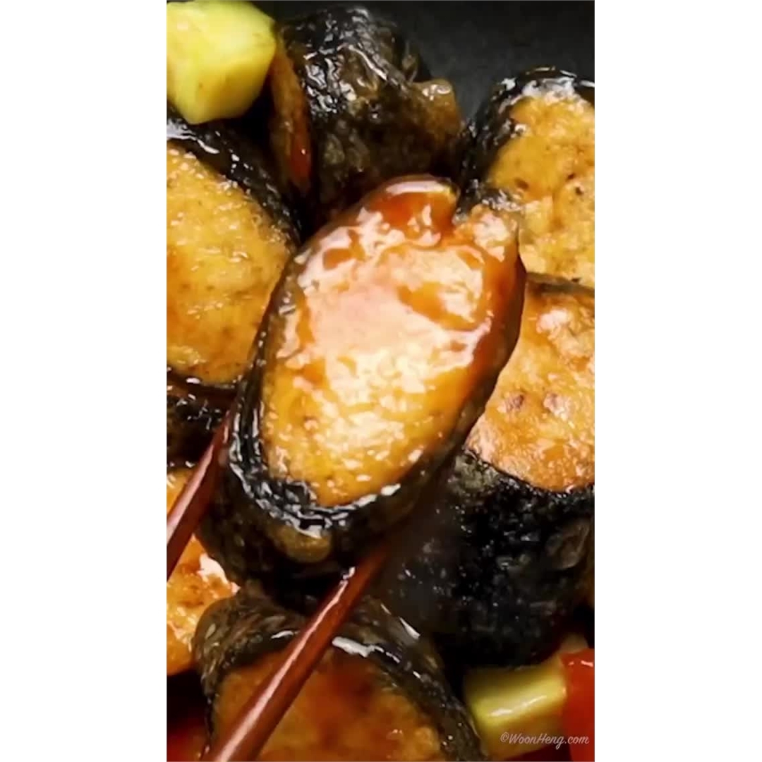 Sweet and Sour Vegan Fish