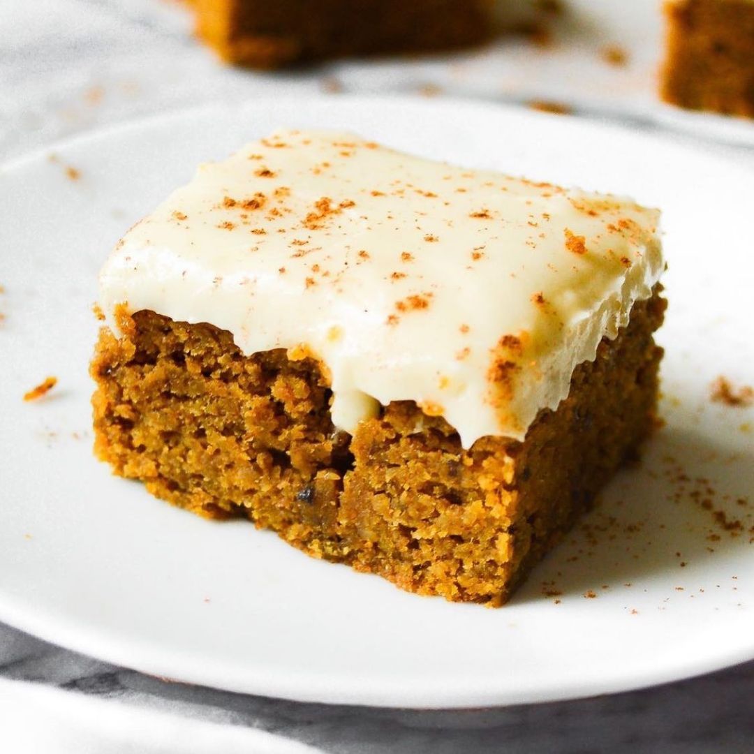 Vegan Pumpkin Spice Bars