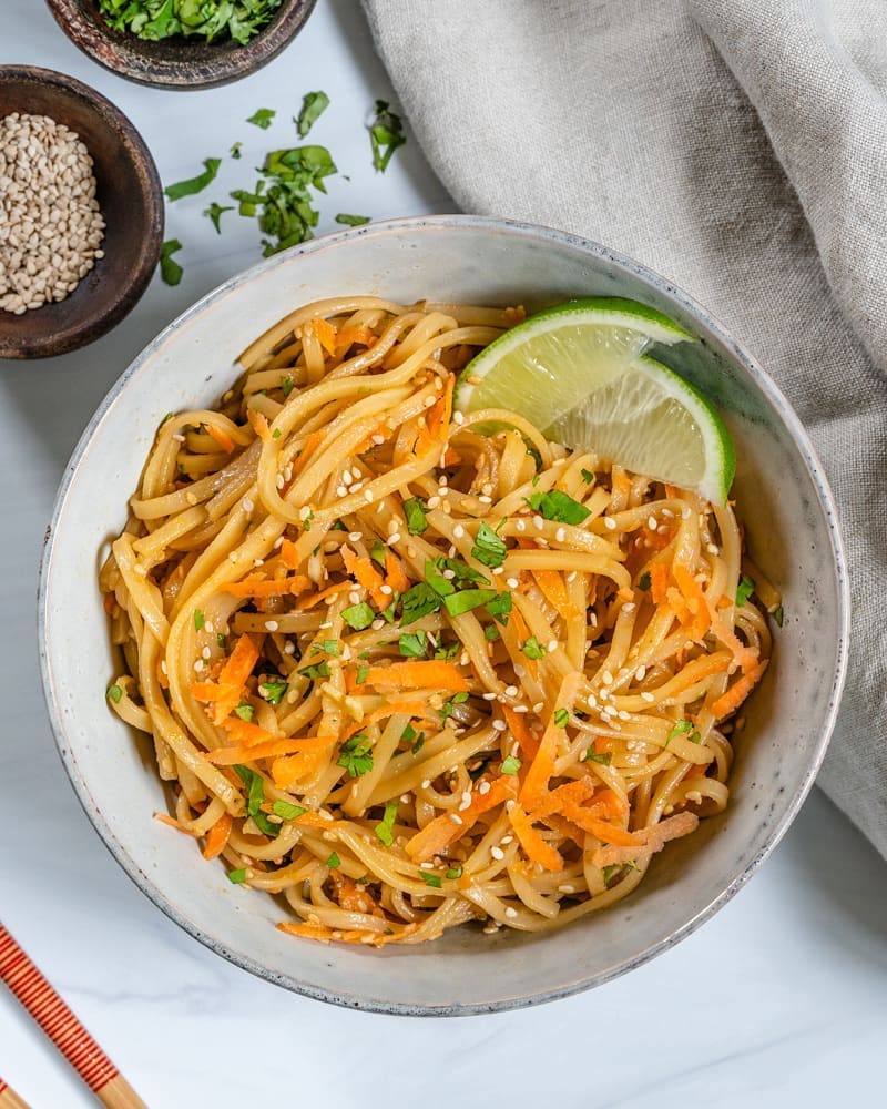 Easy Sesame Noodle Salad