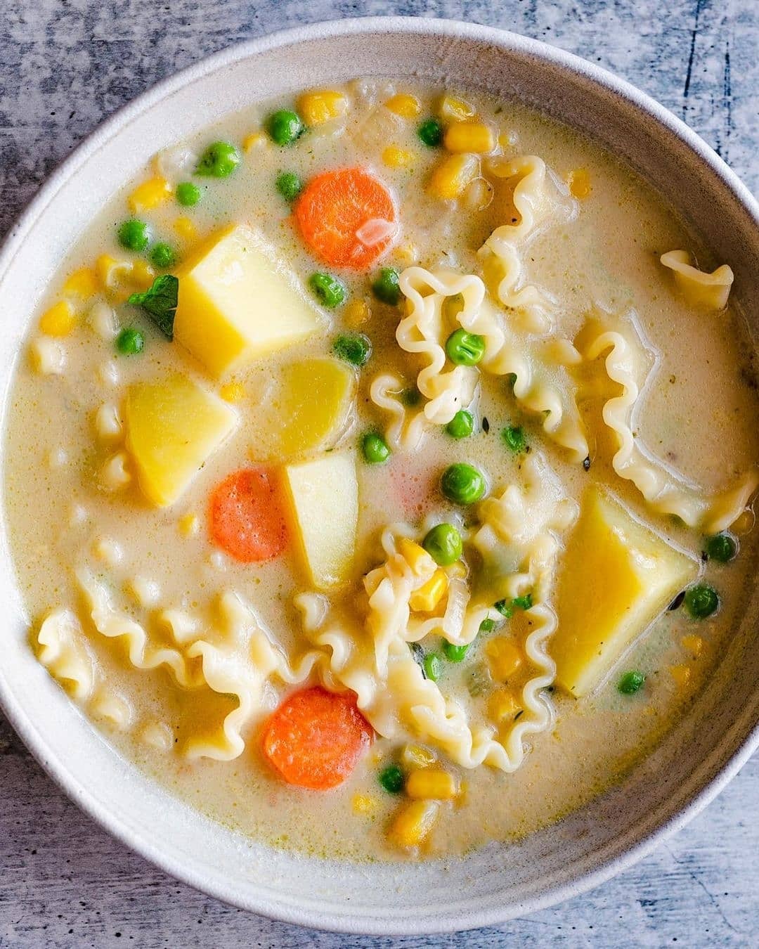 Vegan Veggie Noodle Soup