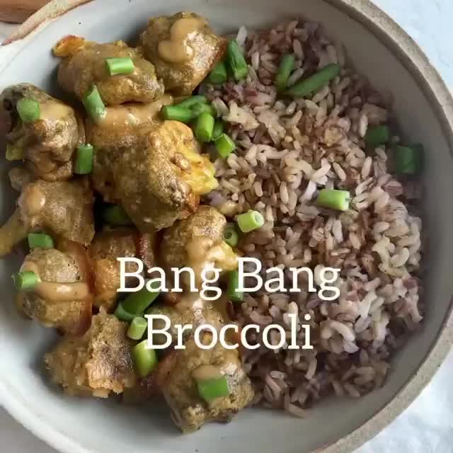 Crispy Vegan Bang Bang Broccoli