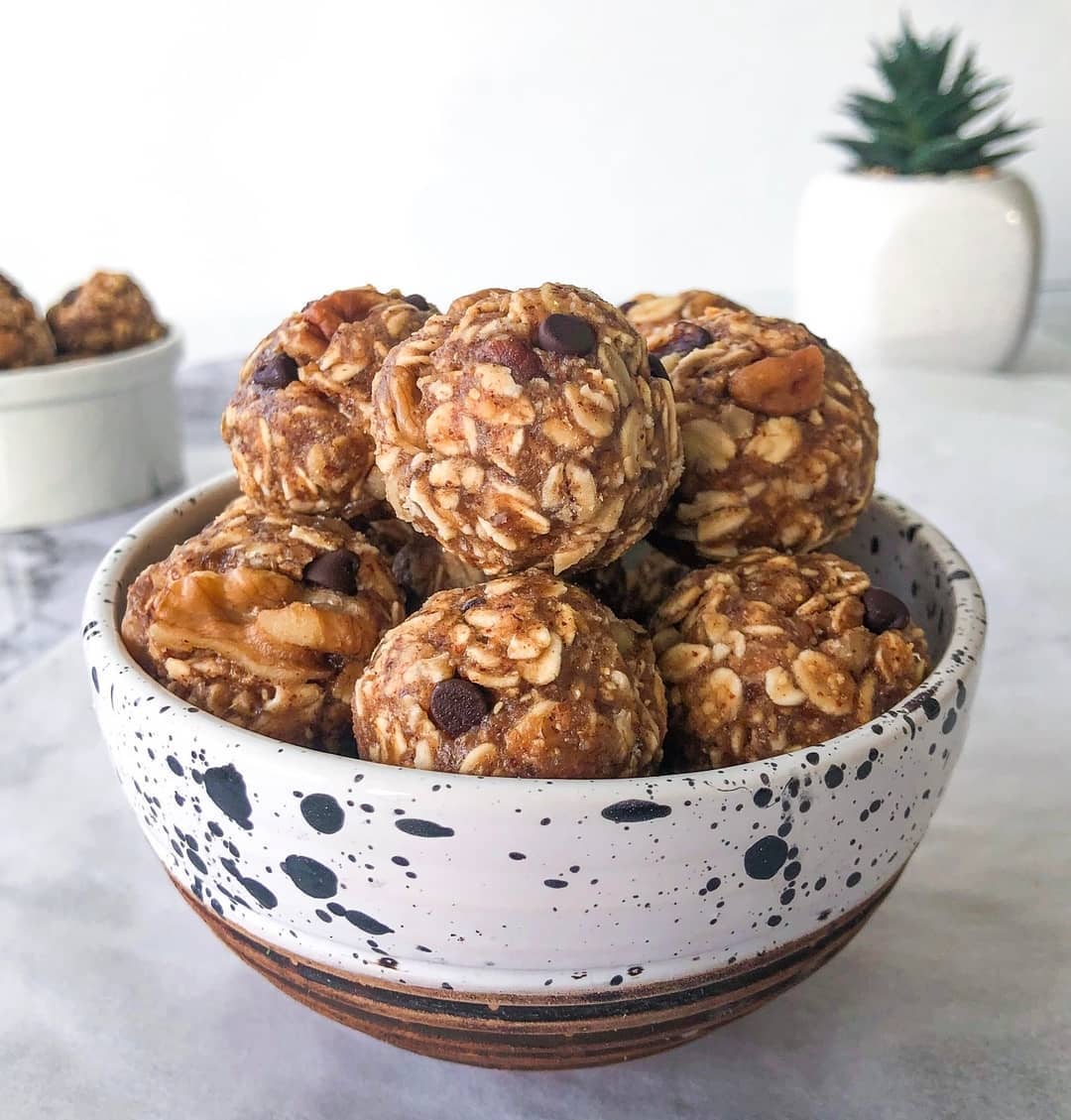 No-Bake Chunky Monkey Energy Balls