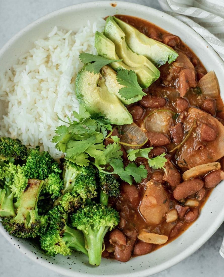 Hearty Vegan Stewed Beans