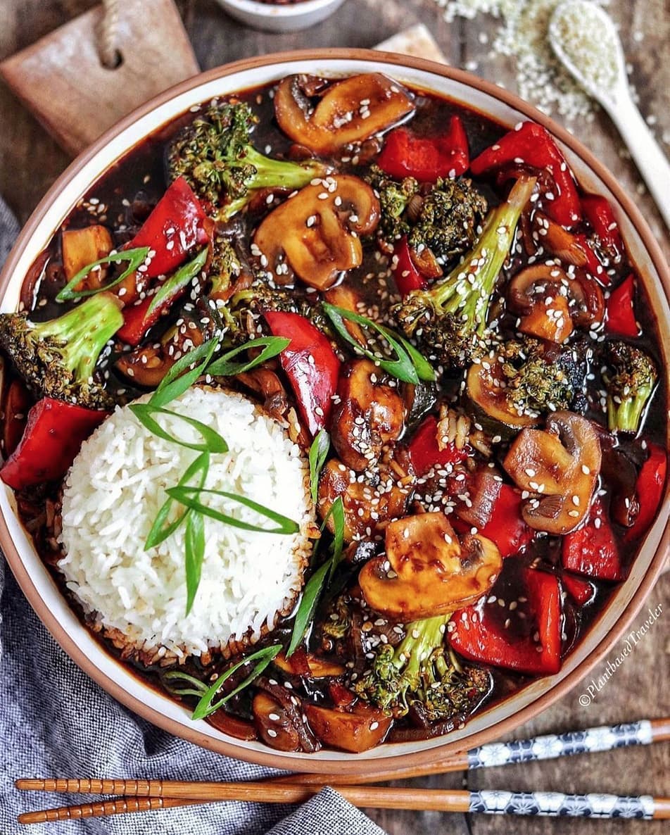 Easy Saucy Vegetable Stir-Fry