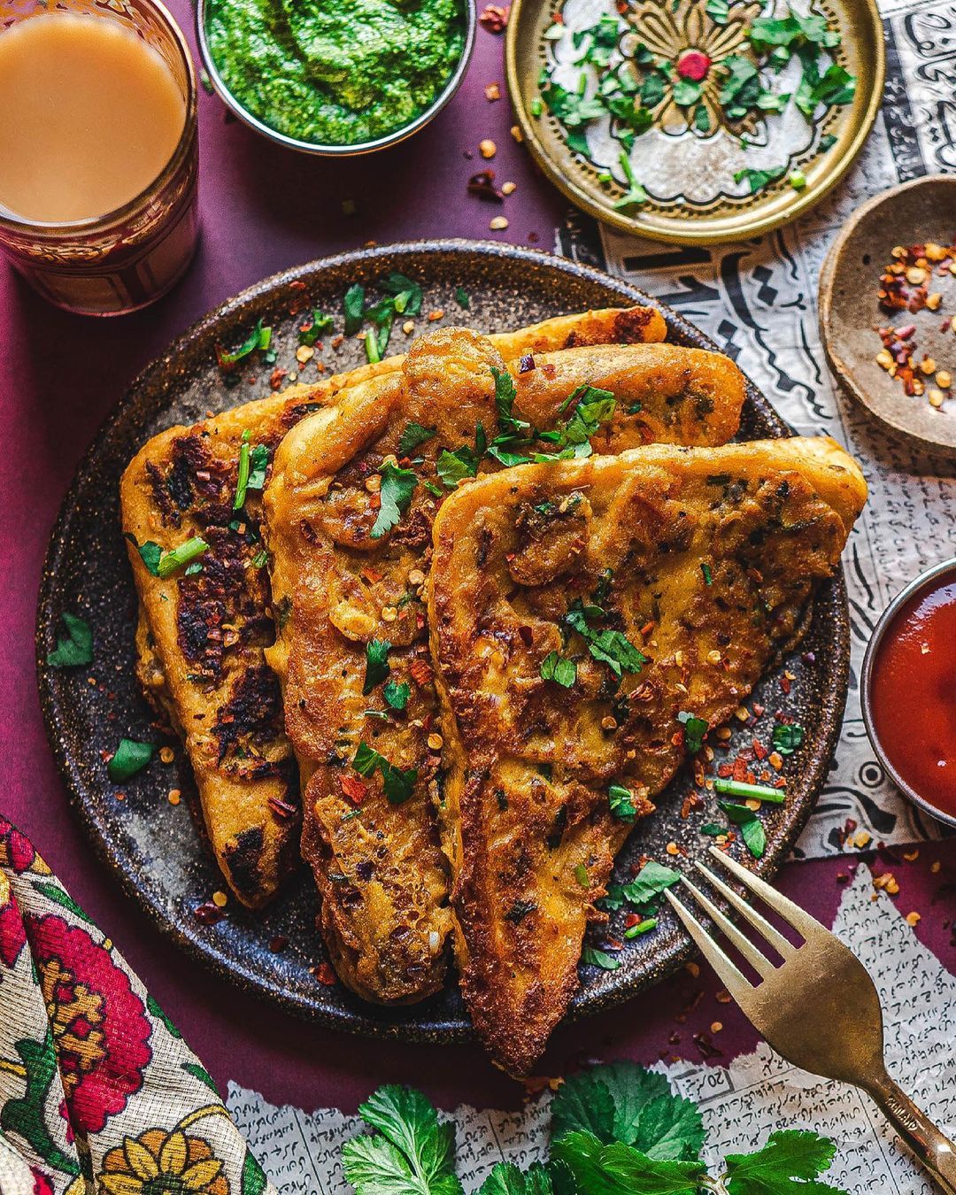 Vegan Masala French Toast