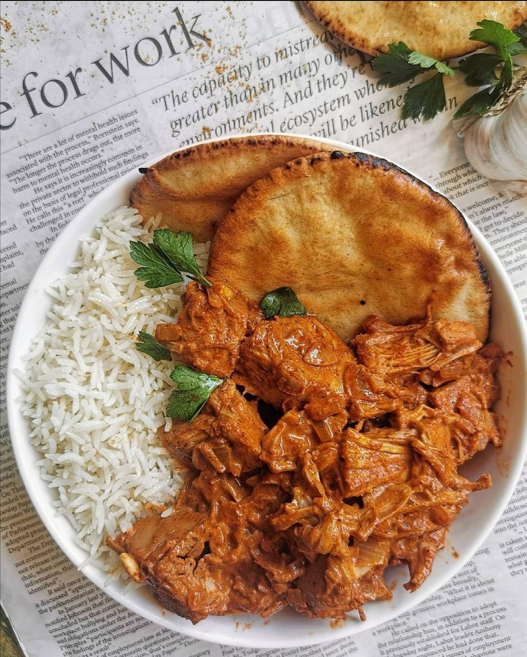Vegan Jackfruit Butter Curry