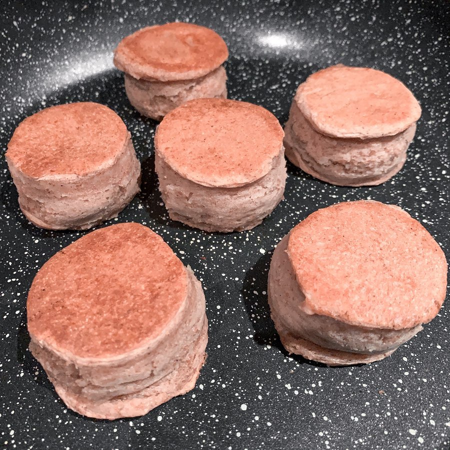 Vegan Japanese-Inspired Soufflé Protein Pancakes