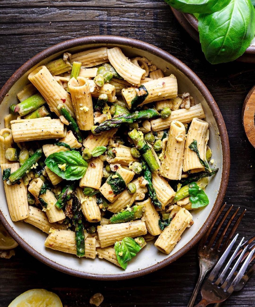 Lemon Asparagus Spring Pasta